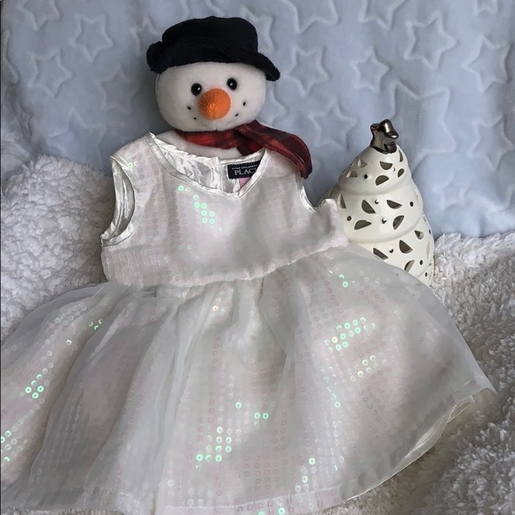 The Children's Place Other - THE CHILDREN’S PLACE SEQUIN HOLIDAY DRESS